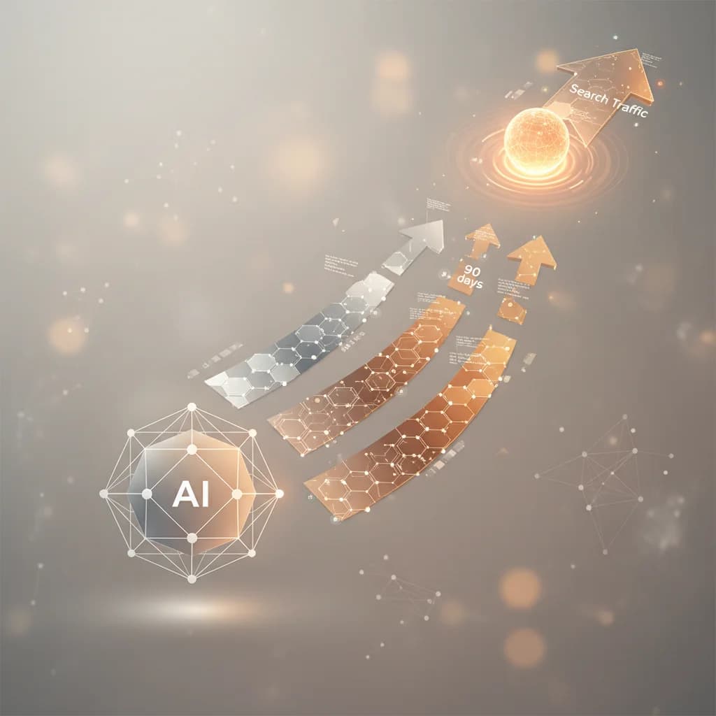 Featured image for A 90-Day Plan to Increase AI Search Traffic