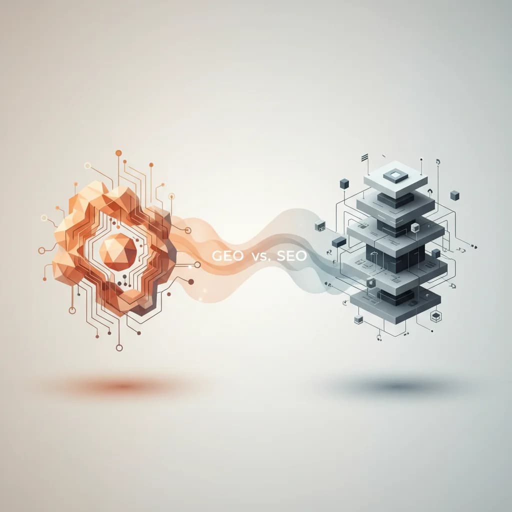 Featured image for GEO vs SEO: What's the Difference?