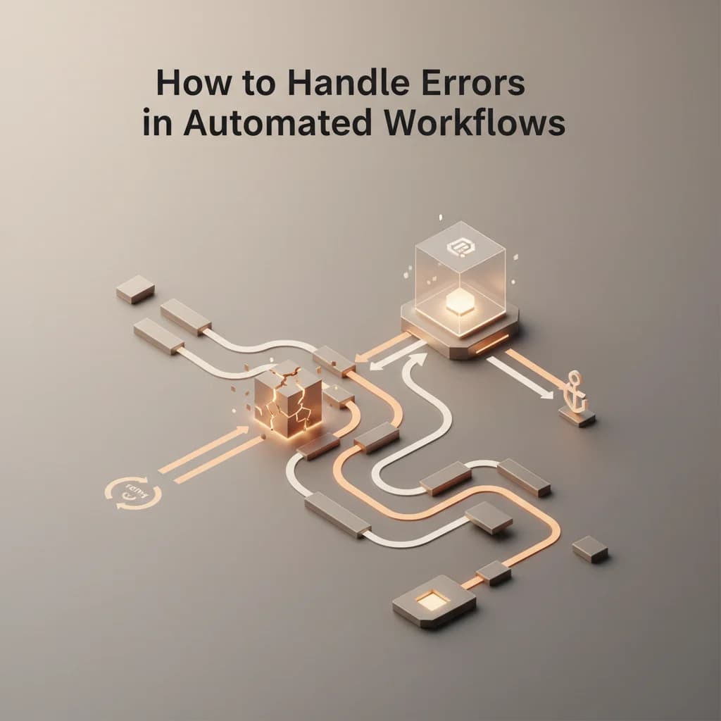 Featured image for How to Handle Errors in Automated Workflows