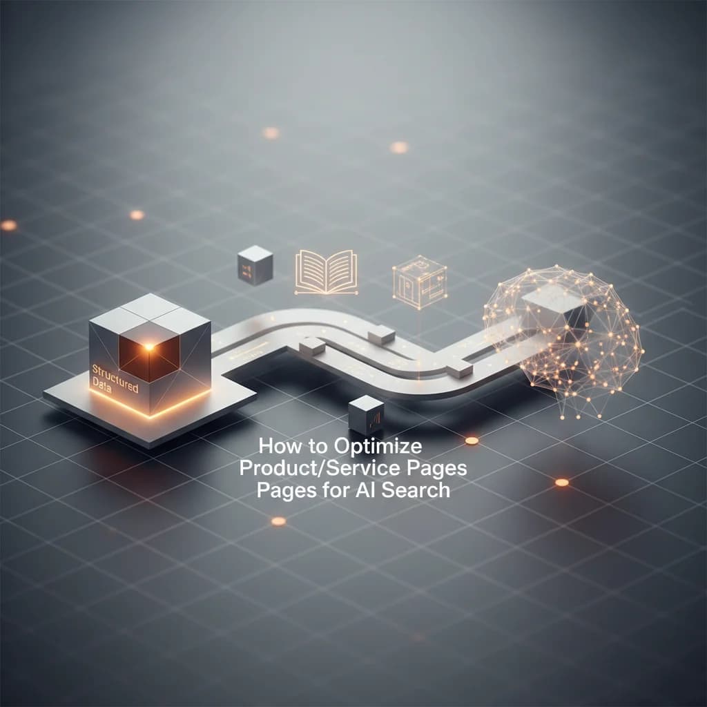 Featured image for How to Optimize Product/Service Pages for AI Search