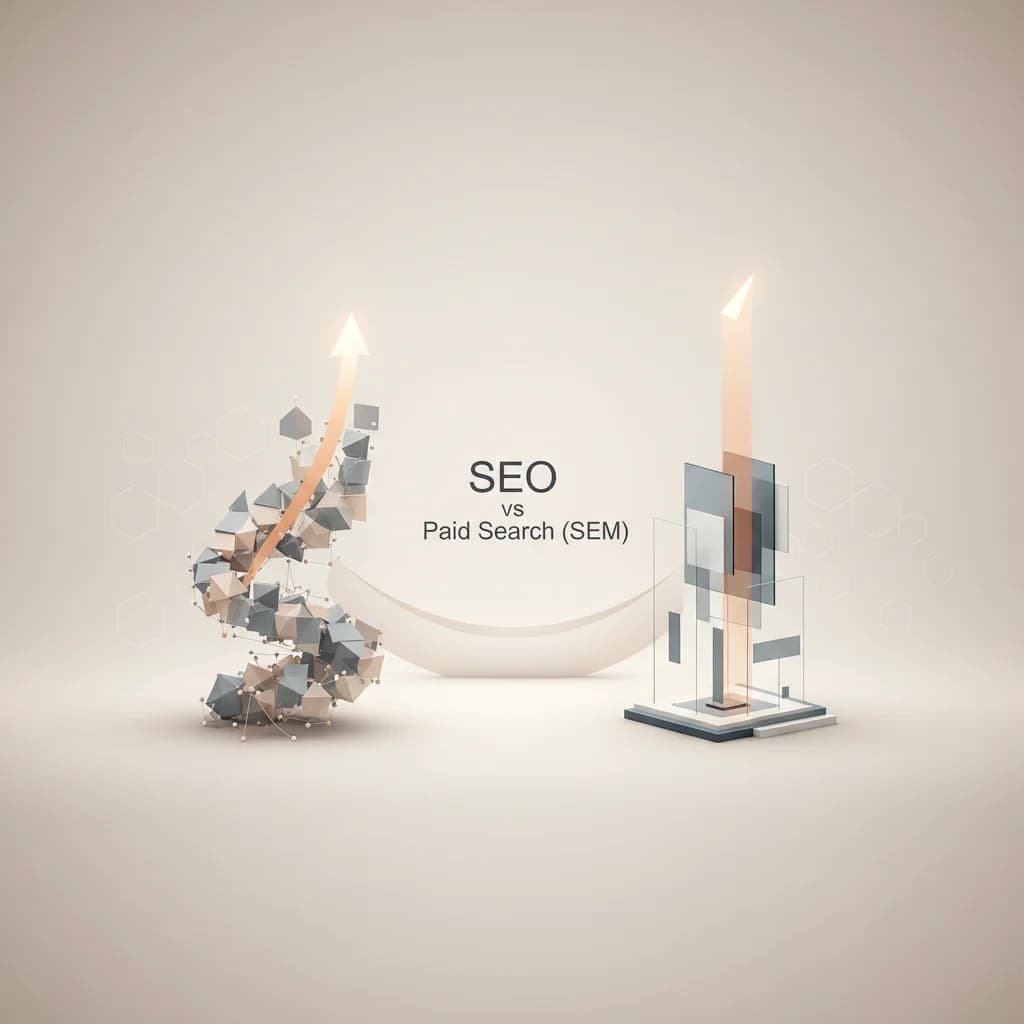 Featured image for SEO vs Paid Search (SEM): What's the Difference?